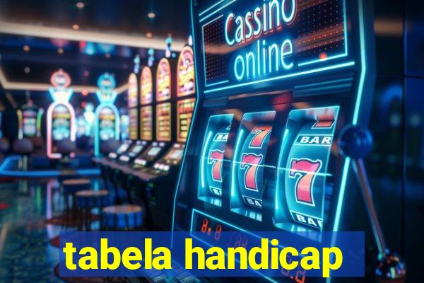 tabela handicap